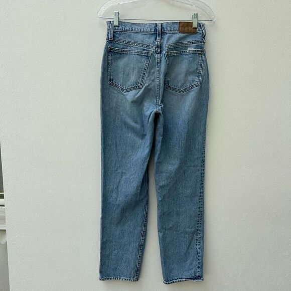 Madewell The Perfect Vintage Straight Jean Women’s Size 25 Light Wash Denim - Picture 2 of 9